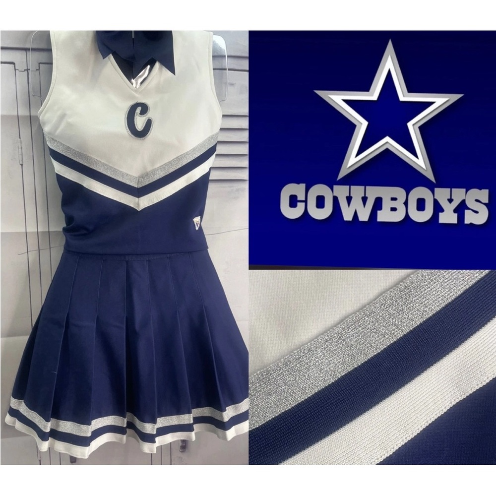 Cheerleading uniform cowboys adult small Dallas cowboys